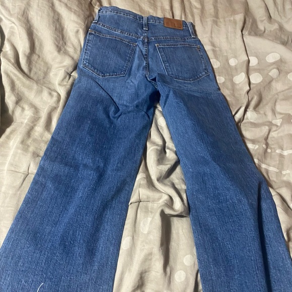 Madewell Indigo Wide Leg Jeans-NWOT - Picture 5 of 6